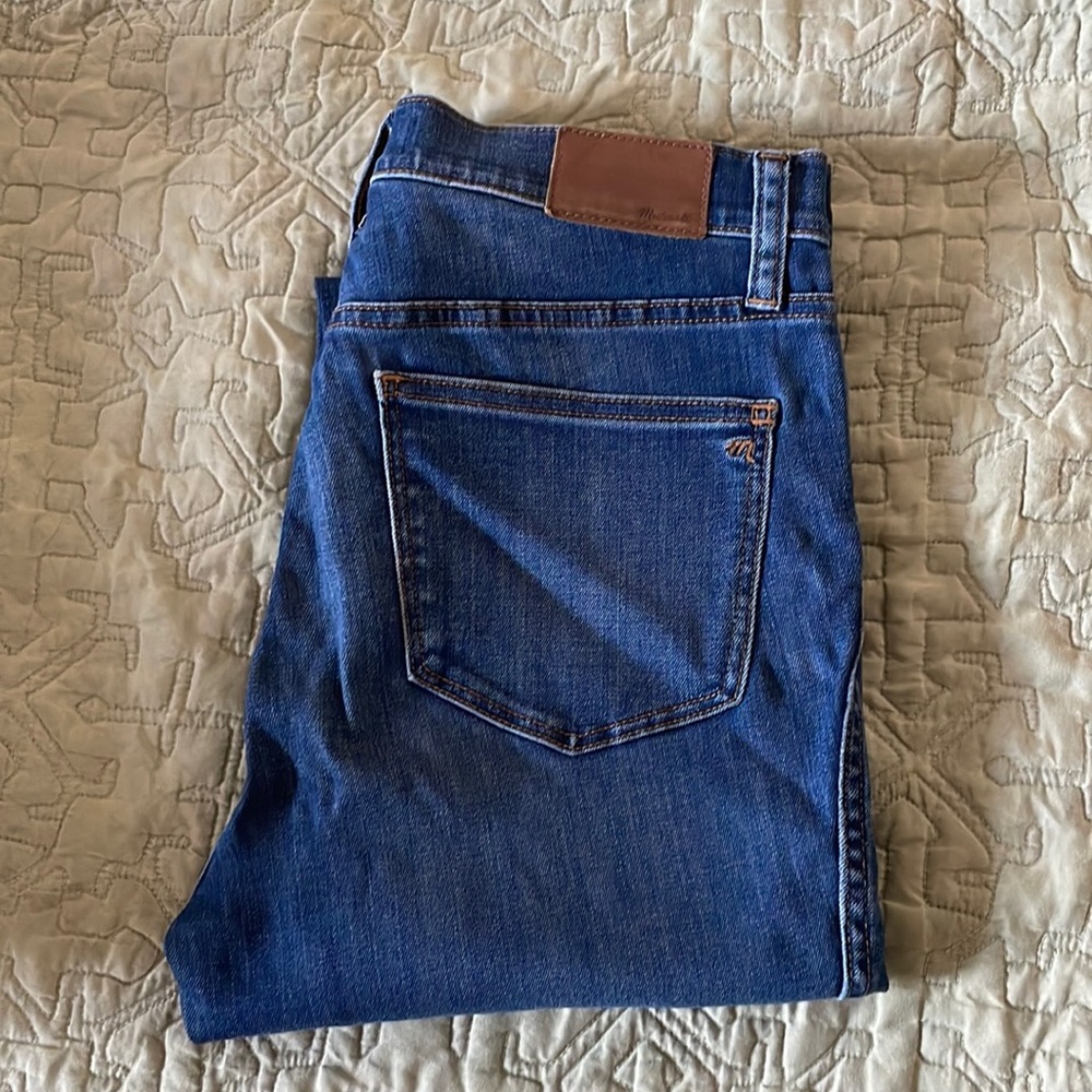 Madewell 10” high rise skinny jeans